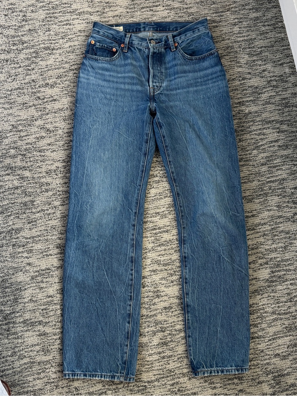 Levi’s Classic Straight Leg Blue Jeans